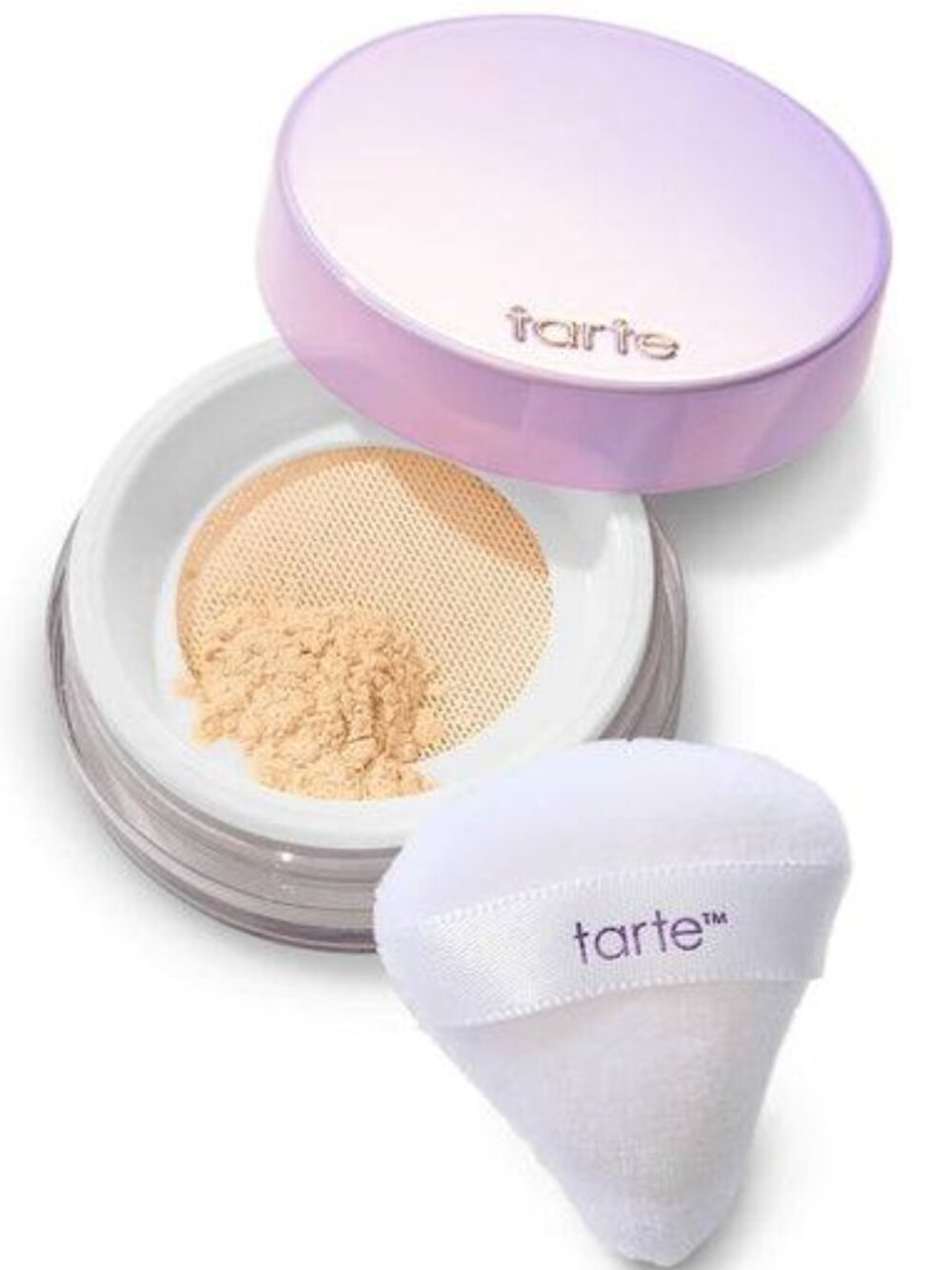 tarte Travel Size 'Yellow' Creaseless Undereye Loose Setting Powder-NWT-0.12 Oz.